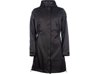 Parka nepremokavá 2v1 Alpine HKM, dámska, čierna