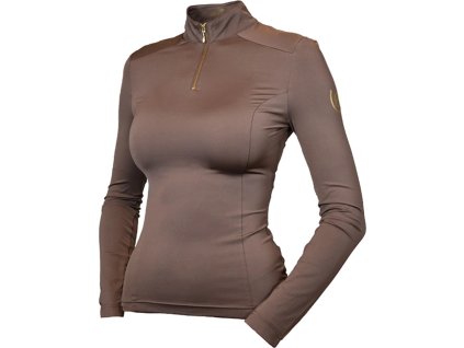 Tričko Vision UV Champagne Equestrian Stockholm, dámske, beige