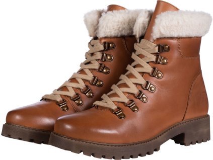 Topánky outdoorové Walker HKM, pre dospelých, brandy