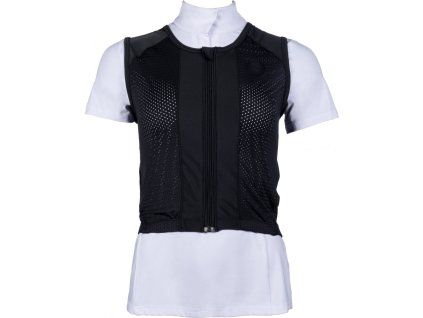 Chránič chrbtice Active Fit HKM, čierny (Veľkosť detské S)