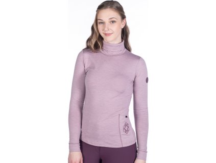 Tričko s rolákom Arctic Bay HKM, dámske, mauve