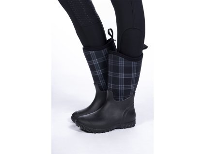 Čižmy outdoorové Thermo HKM, zimné, dámske, čierne