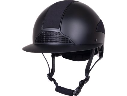Prilba Austyn polo visor QHP, čierna