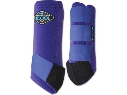 Gamaše westernové Cool Sports Medicine Professional's Choice, predné, pár, purple