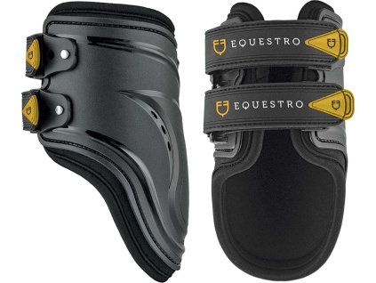 Gamaše zadné Evolution Equestro, pár, čierne (Veľkosť COB)