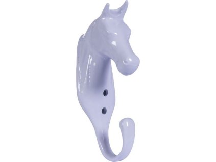 Vešiak v tvare hlavy koňa HKM, purple