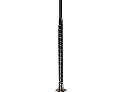Bič drezúrny Sparkle HKM, 110/120 cm, čierny