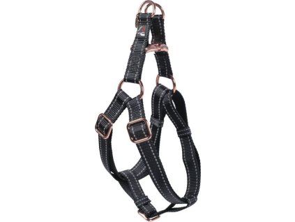 Postroj pre psov Anam Cara HKM, black/rosegold (Veľkosť S)