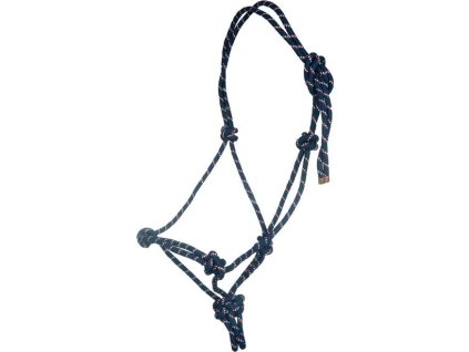 Set povrazovej ohlávky s vodítkom Trust HKM, deep blue