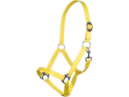 Ohlávka Stars Economy Softice HKM, neon yellow