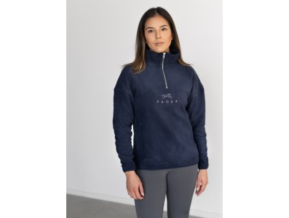 Mikina fleecová Molly Fager, navy