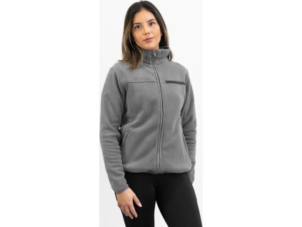 Mikina fleecová Astrid Fager, dark grey