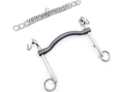 Zubadlo pákové nelomené Titanium Charlotte Fager, dĺžka ramien 5 alebo 7 cm