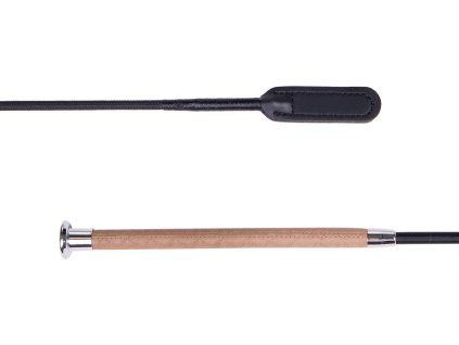 Bič drezúrny Steady QHP, cognac (Dĺžka 110 cm)