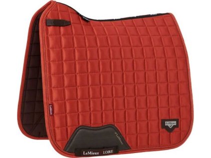 Dečka podsedlová Loire Classic Satin Square LeMieux, drezúrna, sienna