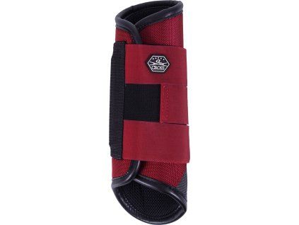 Gamaše zadné Eventing Technical QHP, pár, ruby (Veľkosť L)