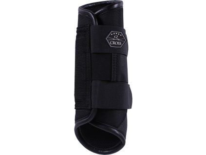 Gamaše zadné Eventing Technical QHP, pár, čierne (Veľkosť L)