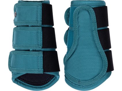 Gamaše drezúrne Summer Glow QHP, pár, teal