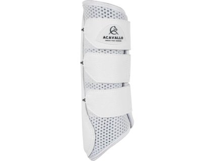 Gamaše zadné Neoprene Acavallo, drezúrne, pár, biele