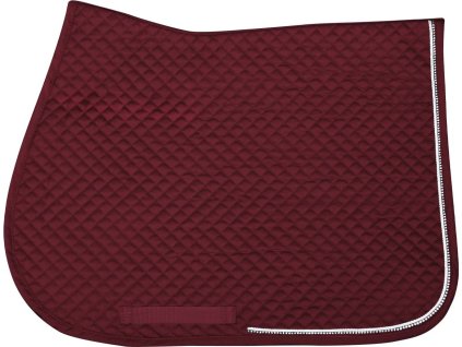 Dečka podsedlová Cali Q-essentials, burgundy