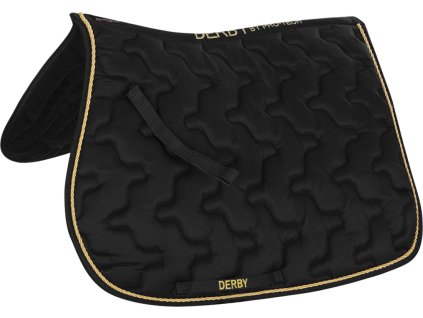 Dečka podsedlová Pony Derby, všestranná, black/gold/black