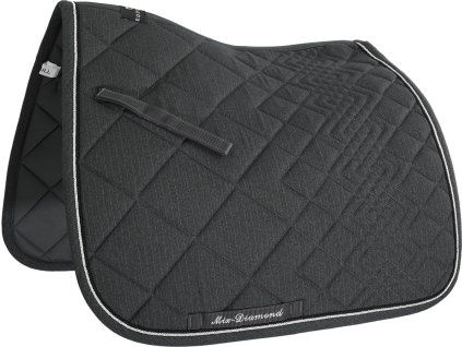Dečka podsedlová Diamond Equestro, drezúrna, grey (Veľkosť COB)