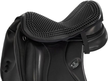 Poťah na posedlie Dressage Gel Out Acavallo, 20 mm, čierny
