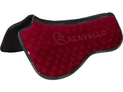 Dečka tlmiaca Spine Free Memory Foam & Silicon Grip Acavallo, drezúrna, wine