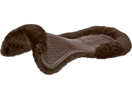 Dečka gélová Therapeutic Gel Sheepskin Acavallo, hnedá