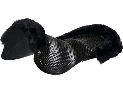 Dečka gélová Active Pony Cut Out Sheepskin Just Gel Acavallo, čierna