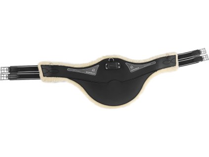 Podbrušník okopávací Gel & PVC Studguard Acavallo, s barančekom, čierny