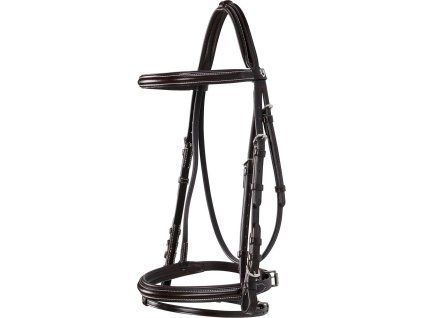 Uzdečka Genesis Equestro, hnedá (Veľkosť COB)
