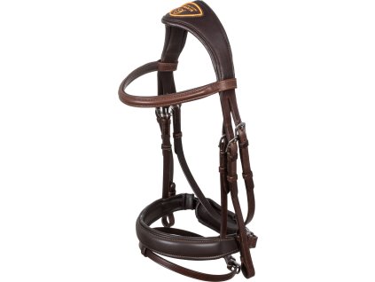 Uzdečka Filosofia Acavallo, tmavohnedá