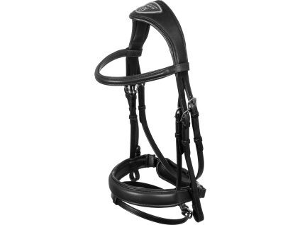 Uzdečka Filosofia Acavallo, čierna