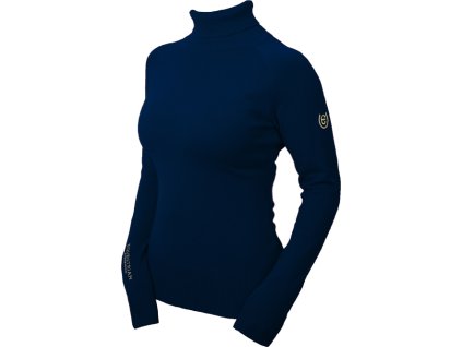 Sveter Polo Royal Classic Equestrian Stockholm, dámsky, navy