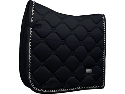 Podsedlovka Black Edition Equestrian Stockholm, drezúrna, čierna
