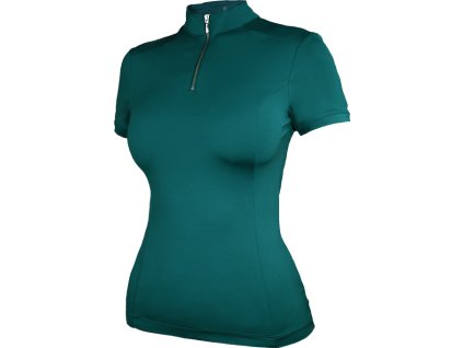 Tričko UV Protection Emerald Equestrian Stockholm, s krátkym rukávom, dámske, green