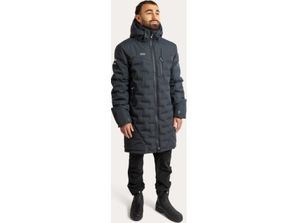 Parka jazdecká Ice UHIP, pánska, zimná, blue graphite grey