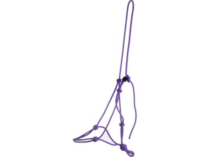 Ohlávka povrazová Lazy F.R.A., purple
