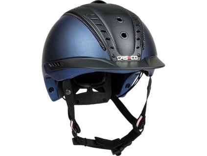 Prilba Mistrall-2 Edition CASCO, blue metallic/black structure