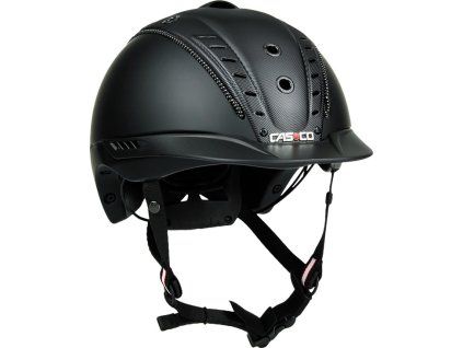 Prilba Mistrall-2 Edition CASCO, black/black structure (Obvod hlavy 58-60 cm	)