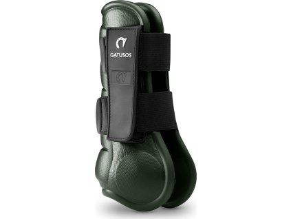 Gamaše predné Deluxe GATUSOS, pár, khaki
