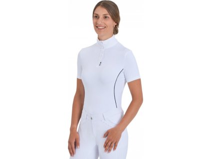 Tričko na preteky Villena BUSSE, dámske, white/navy