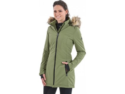 Kabát zimný Simfony BUSSE, dámsky, winter olive