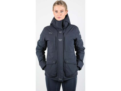 Bunda jazdecká Urban Stretch 2.0. UHIP, dámska, zimná, navy blue