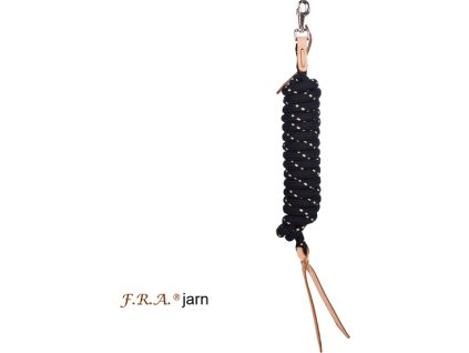 Vodítko pracovné Profi Jarn F.R.A., rôzne dĺžky, black/brown