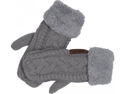 Rukavice pletené CATAGO, zimné, grey