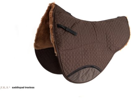 Dečka podsedlová Treeless F.R.A., brown/cappuccino