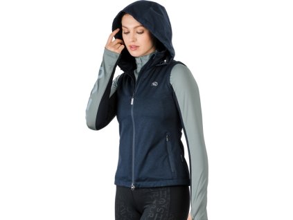 Vesta softshellová Ona Horseware, dámska, navy