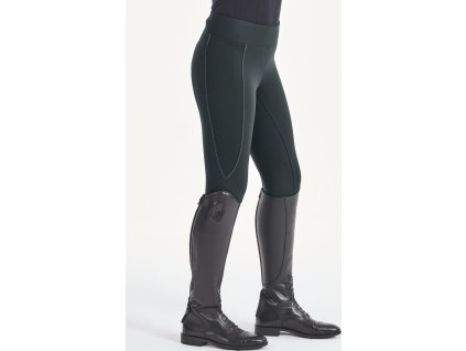 Legíny jazdecké Tornio BUSSE, s gripom, dámske, zimné, anthracite